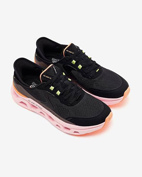 Skechers Glide-step Altus Kadın Siyah Spor Ayakkabı 150510 BKMT-5