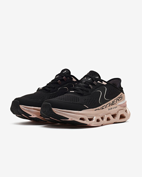 Skechers Glide-step Altus - Starlight Shine Kadın Siyah Spor Ayakkabı 150514 BKRG-2