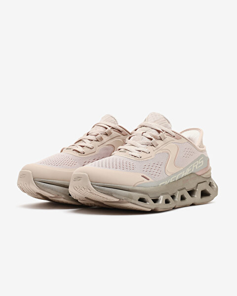 Skechers Glide-step Altus - Starlight Shine Kadın Natürel/altın Spor Ayakkabı 150514 NTGD-2