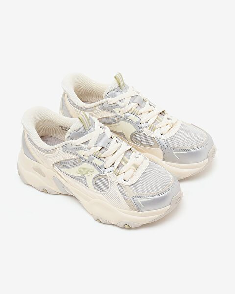 Skechers D'lites 5.0 Kadın Beyaz Sneakers 150526 OWGR-5