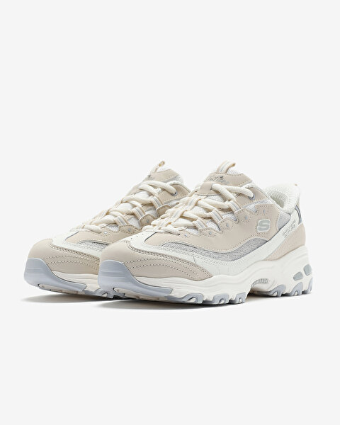 Skechers D'lites - Smooth Nostalgia Kadın Natürel/gri Sneakers 150537 NTGY-2
