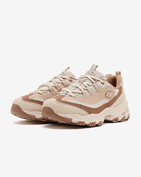 Skechers D'lites Kadın Bej Sneakers 150555 TPE-2