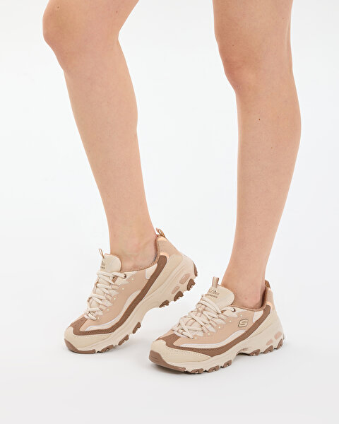 Skechers D'lites Kadın Bej Sneakers 150555 TPE-5