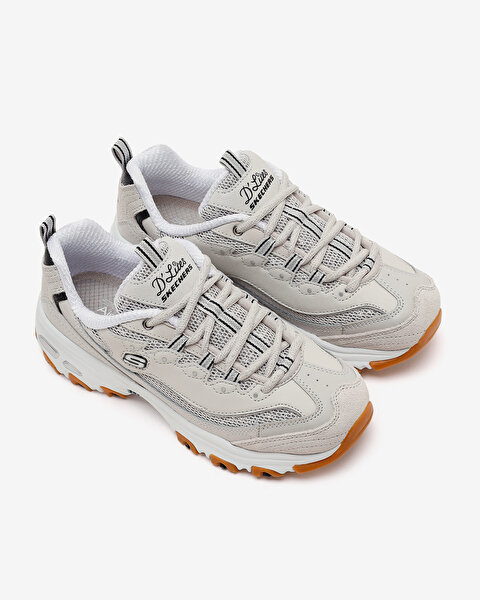 Skechers D'lites Kadın Bej Sneakers 150724 NTSL-4