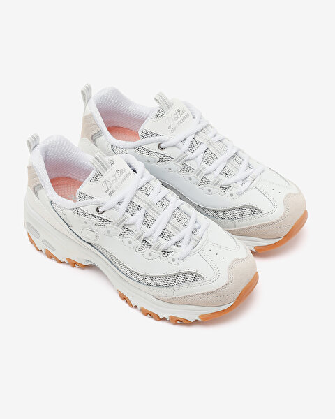 Skechers D'lites Kadın Beyaz Sneakers 150724 WSL-4