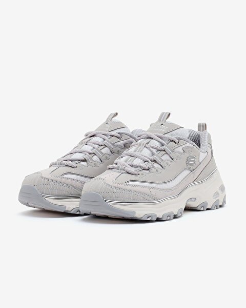 Skechers D'lites Kadın Gri Sneakers 150873 GRY-2