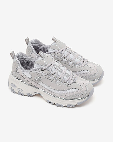 Skechers D'lites Kadın Gri Sneakers 150873 GRY-4