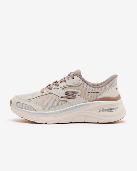 Skechers Arch Fit 3.0 Kadın Bej Spor Ayakkabı 150883TK NTTP