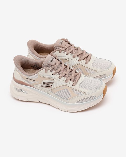 Skechers Arch Fit 3.0 Kadın Bej Spor Ayakkabı 150883TK NTTP-5