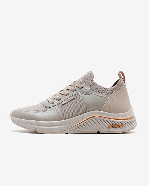 Skechers Arch Fit S - Miles - Miglio Marca Kadın Bej Sneakers 155569 TPGD