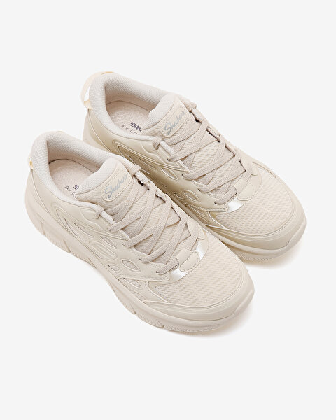 Skechers Modern D'lux - Good Start Kadın Beyaz Sneakers 158584 OFWT-5