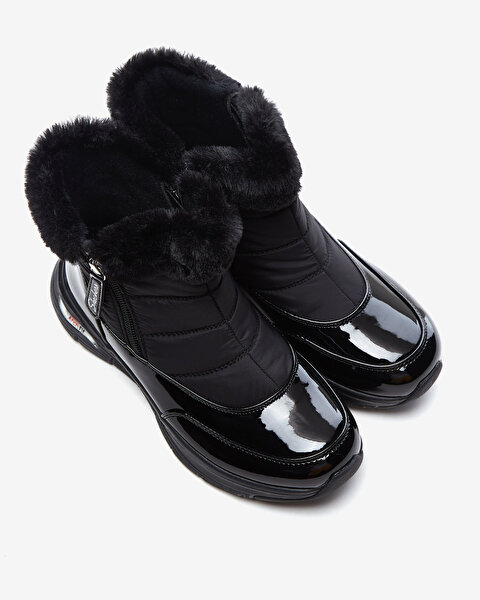 Skechers Arch Fit Smooth  -  Cool Puff Kadın Siyah Kar Botu 167252 BBK-5