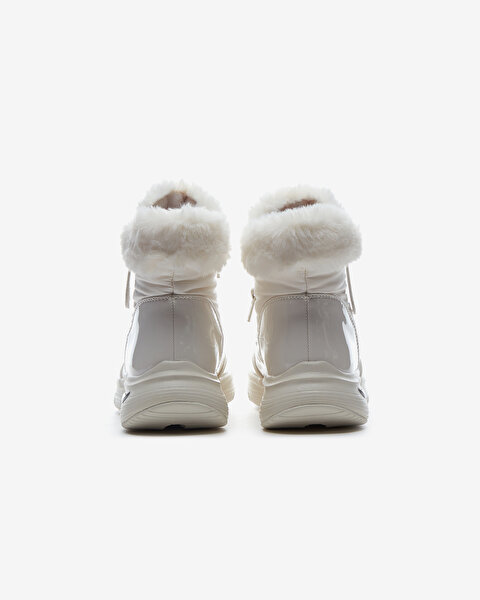 Skechers Arch Fit Smooth  -  Cool Puff Kadın Beyaz Kar Botu 167252 WWHT-5
