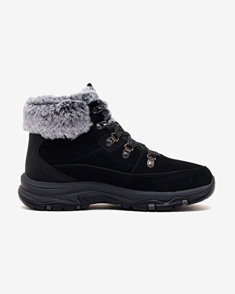 Skechers Trego-snow Worries Kadın Siyah Kar Botu 167882 BLK-1