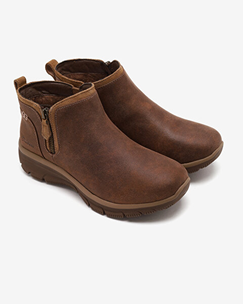 Skechers Easy Going Kadın Kahverengi Bot 168206 CHOC-4