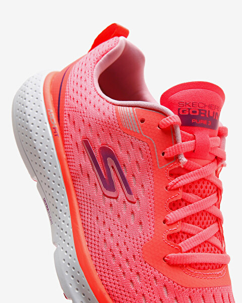 Skechers Go Run Pure 3 Kadın Turuncu Koşu Ayakkabısı 172034 CRL-8