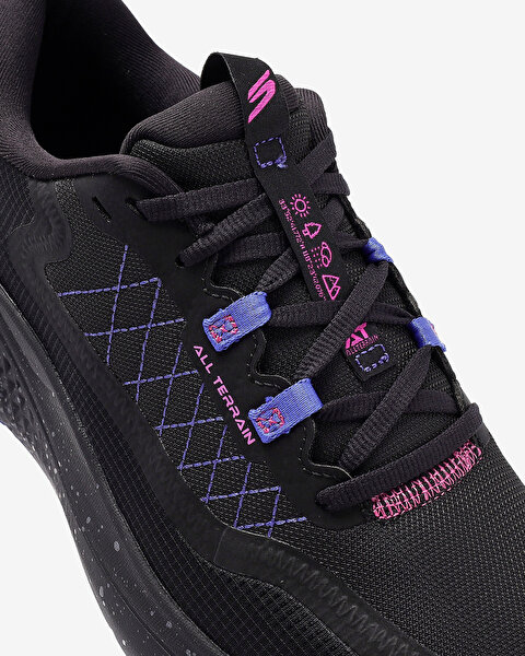 Skechers Go Run Supersonic Max A/t Kadın Siyah Koşu Ayakkabısı 172087 BLK-11