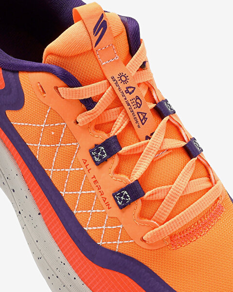 Skechers Go Run Supersonic Max A/t Kadın Turuncu Koşu Ayakkabısı 172087 CRL-9