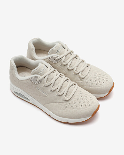 Skechers Uno - Kat-neato Kadın Beyaz Sneakers 177144 OFWT-5