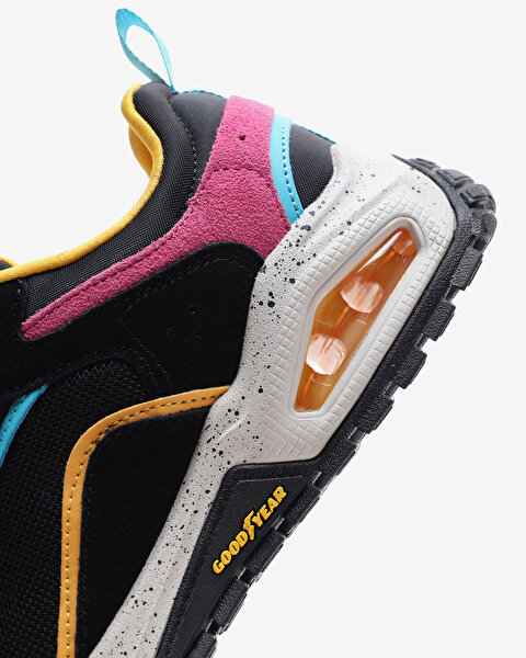 Skechers Uno Trail Kadın Siyah Sneakers 177175 BKMT-6