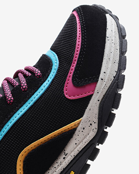 Skechers Uno Trail Kadın Siyah Sneakers 177175 BKMT-9