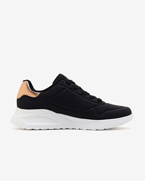 Skechers Uno Lite Kadın Siyah Sneakers 177291 BLK-1