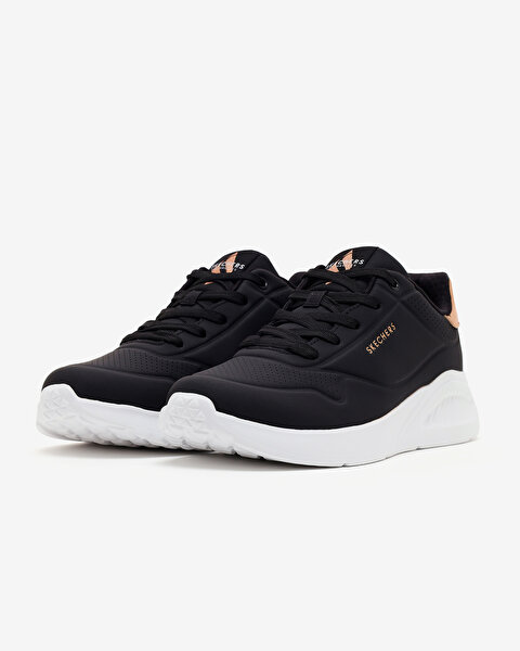 Skechers Uno Lite Kadın Siyah Sneakers 177291 BLK-2