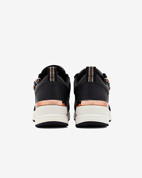 Skechers Billion 2 - Side Door Kadın Siyah Sneakers 177336 BLK-4