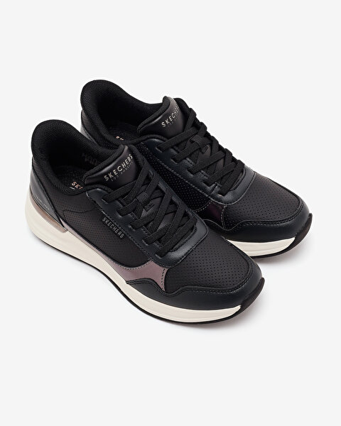 Skechers Billion 2 - Top-tier Kadın Siyah Sneakers 177343 BLK-5