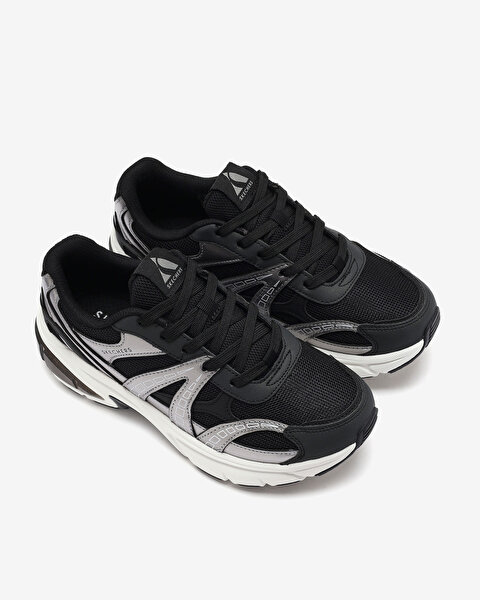 Skechers Skechers Shadow - Stellar 90 Kadın Siyah Sneakers 177357 BLK-5