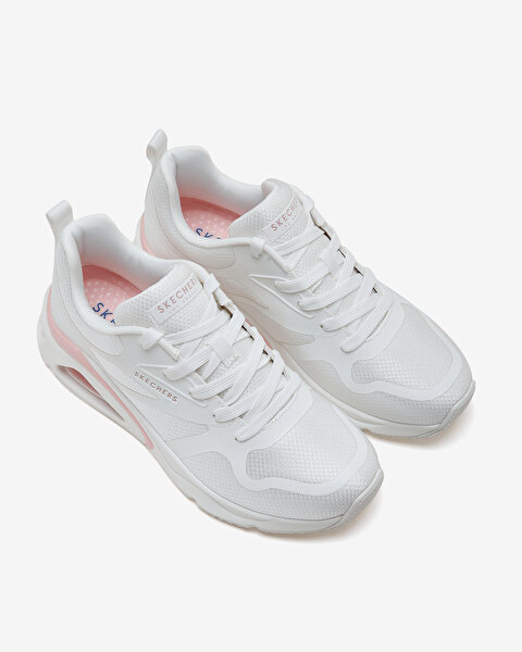 Skechers Tres - Air  -  Revolution - Airy Kadın Beyaz Sneakers 177420 WHT-5