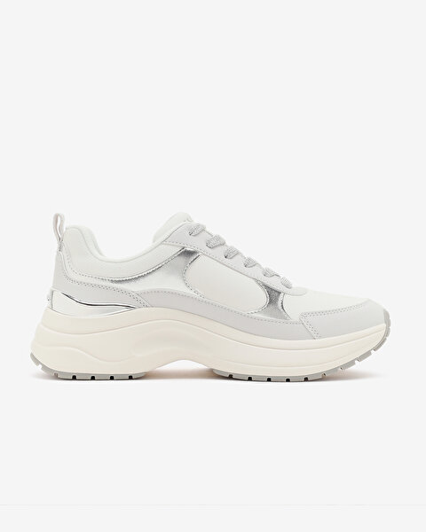 Skechers Hazel 2 Kadın Beyaz Sneakers 177447 WHT-1