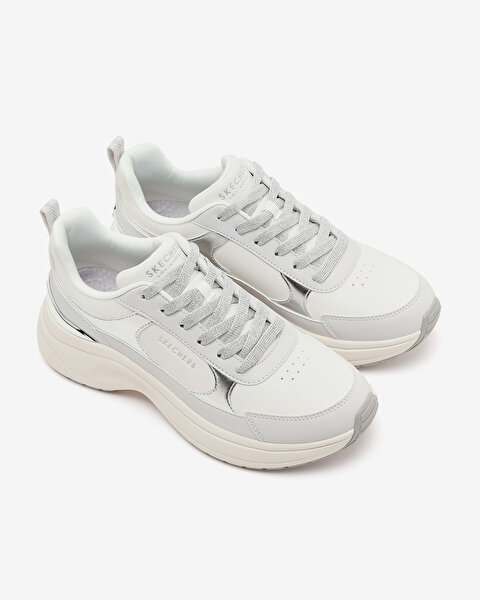 Skechers Hazel 2 Kadın Beyaz Sneakers 177447 WHT-4