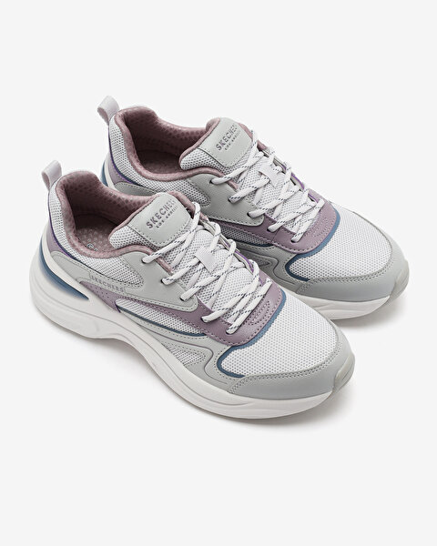 Skechers Hazel - Fashion Gal Kadın Gri Sneakers 177565 GYMT-5