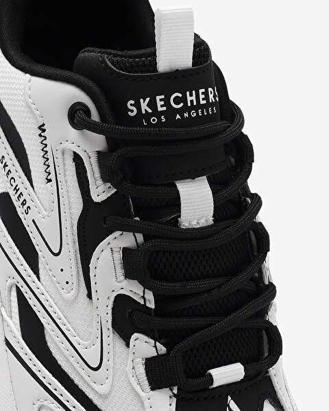 Skechers Moonhiker - Apogee Bloom Kadın Beyaz Sneakers 177592 WBK-6