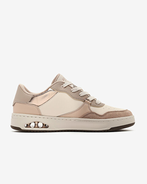 Skechers Uno Ctl Subtle Shimmer Kadın Bej Sneakers 177815 TPMT-1