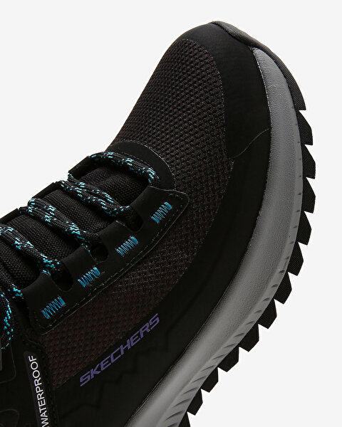 Skechers Arch Fit Discover - Elevation Gain Kadın Siyah Outdoor Bot 180086 BKBL-8