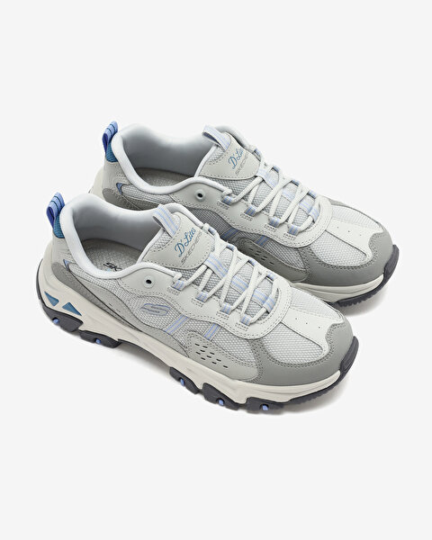 Skechers D'lites Hiker Kadın Gri Sneakers 180128 GYBL-5