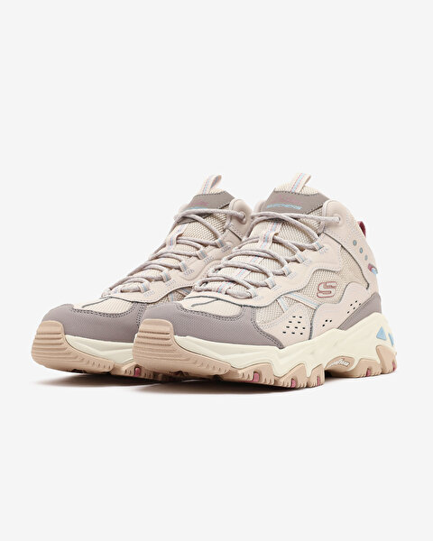 Skechers D'lites Hiker Kadın Bej Outdoor Bot 180133 NMLT-2