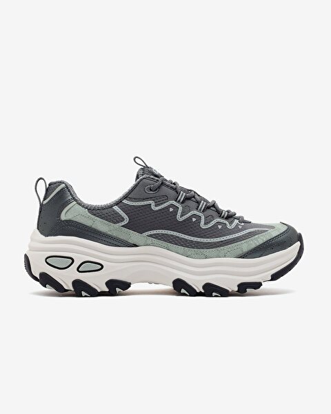 Skechers D'lite Max Kadın Gri Outdoor Ayakkabı 180399 GYGR-1