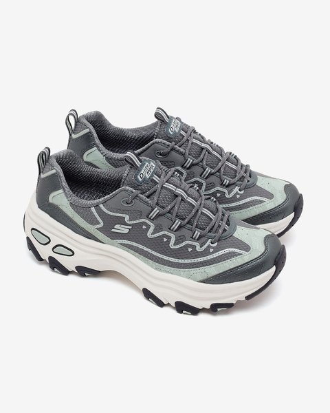 Skechers D'lite Max Kadın Gri Outdoor Ayakkabı 180399 GYGR-4
