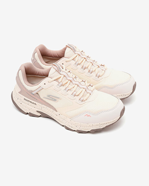 Skechers Go Run Trail Altitude 2.0-Ravine Kadın Natürel Su Geçirmez Outdoor Ayakkabı 180451 NTTP-4