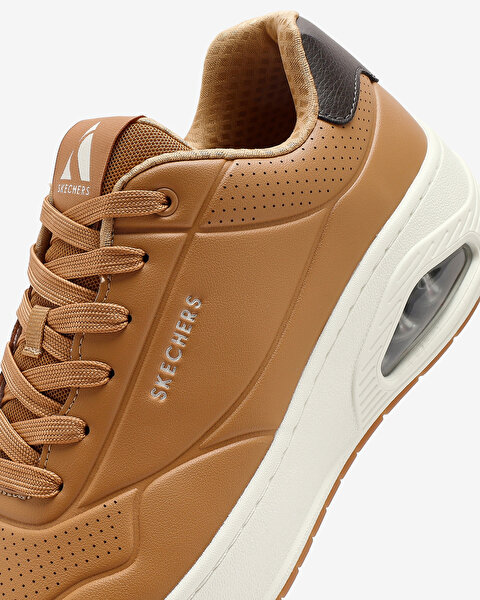 Skechers Uno Court Erkek Bej Sneakers 183145 TAN-8