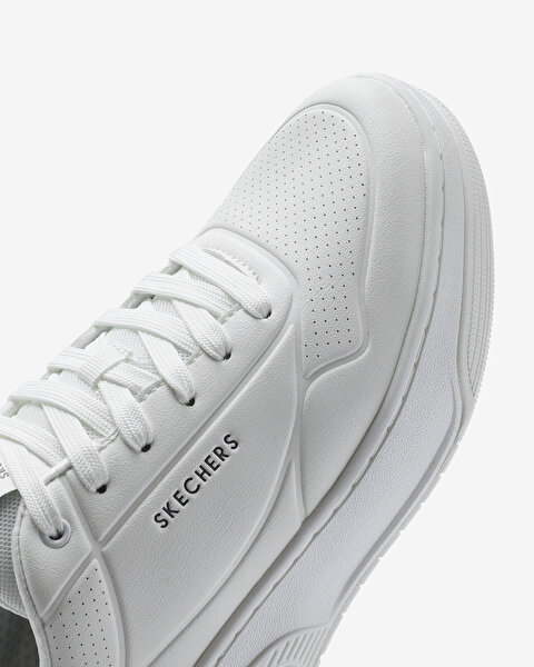 Skechers Uno Court Erkek Beyaz Sneakers 183145 WHT-6