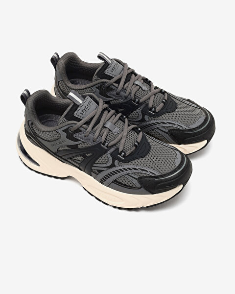 Skechers Moonhiker Air - Scale Up Erkek Siyah Sneakers 183199 BKGY-4