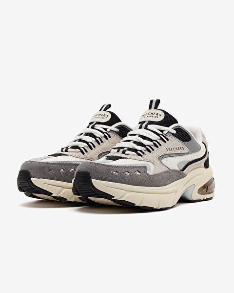 Skechers Shadow Erkek Gri Sneakers 183214 GRY-2