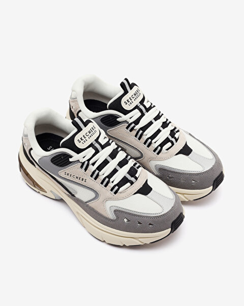 Skechers Shadow Erkek Gri Sneakers 183214 GRY-4