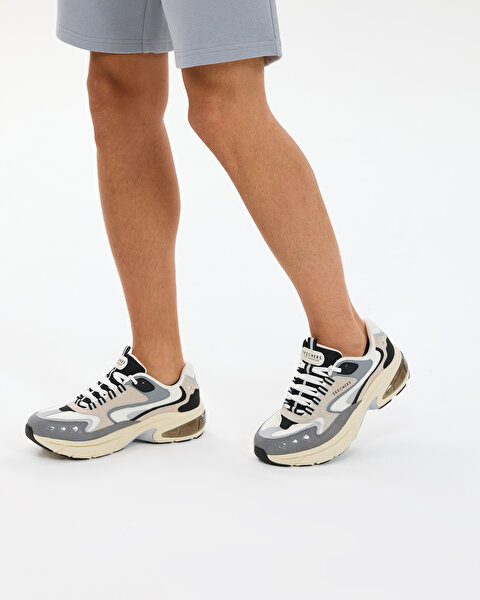 Skechers Shadow Erkek Gri Sneakers 183214 GRY-5