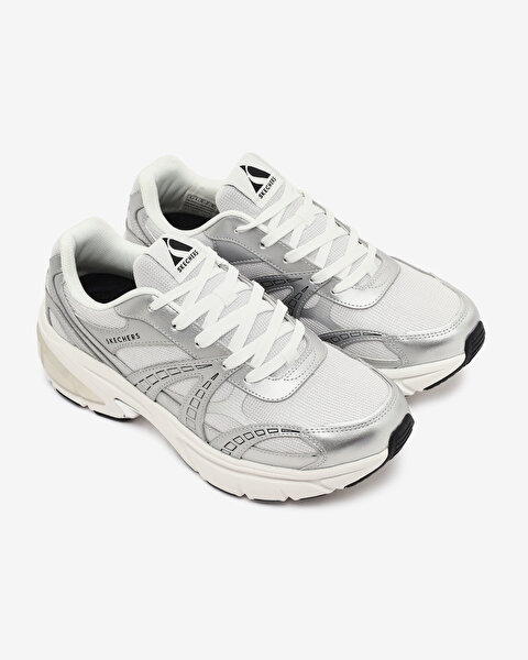 Skechers Skechers Shadow - Stellar 90 Erkek Gri Sneakers 183216 SIL-4