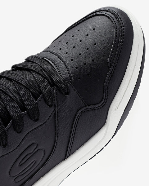 Skechers Koopa Court - Volley Low Varsity Erkek Siyah Sneakers 183240 BLK-6